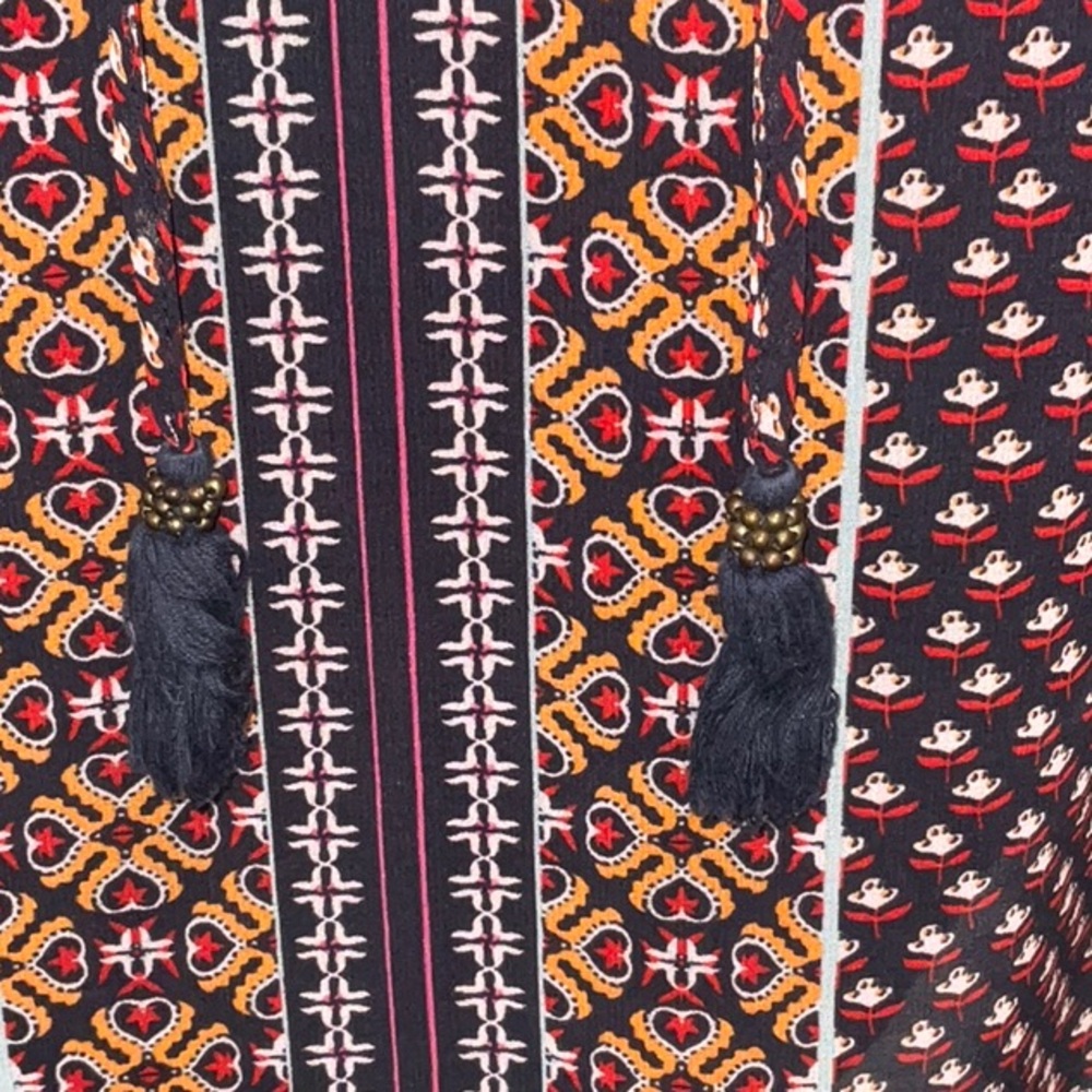 Daniel Rainn Boho Top EUC - Picture 3 of 10